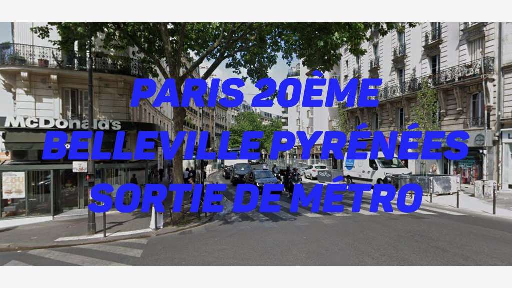AV bar brasserie d'angle 75020 Belleville Jourdain