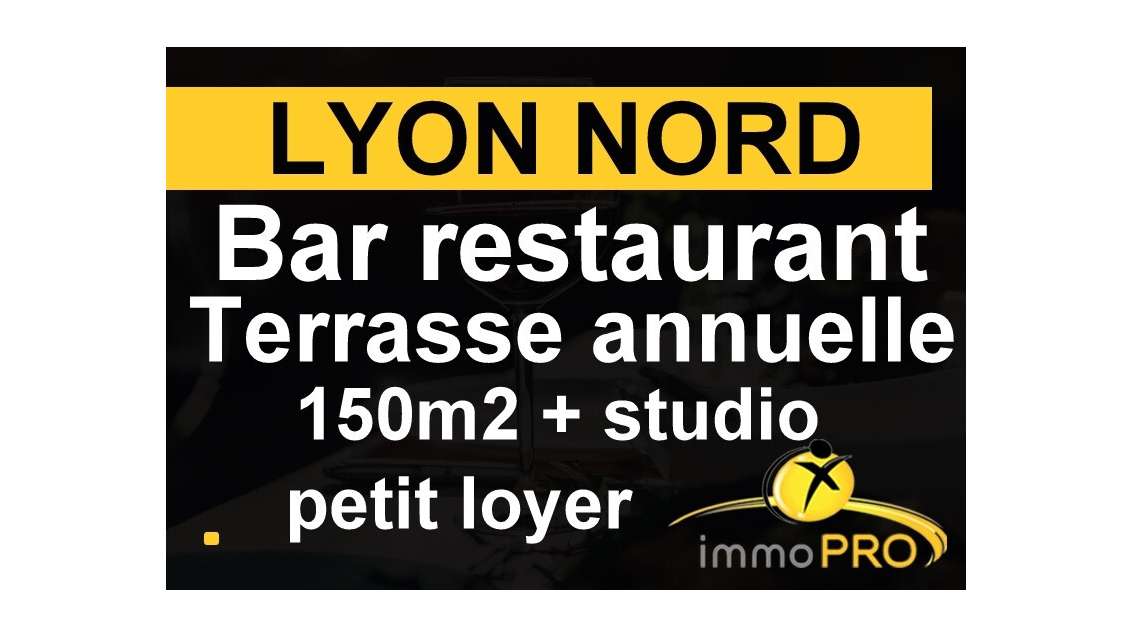 Bar restaurant de 150m² à relancer à Caluire