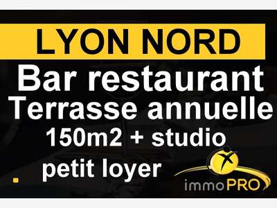Bar restaurant de 150m² à relancer à Caluire