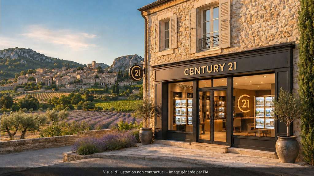 Cède belle agence Century 21 en Drôme Provençale