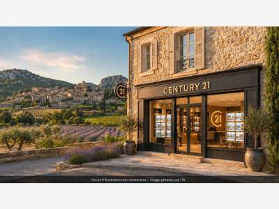 Cède belle agence Century 21 en Drôme Provençale
