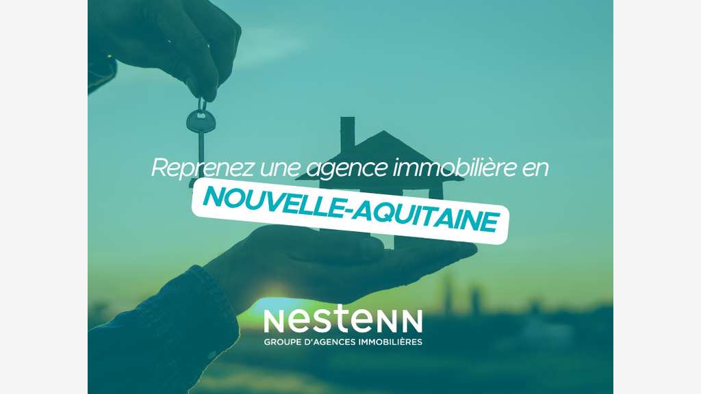 Agence immobilière à céder Nouvelle Aquitaine.