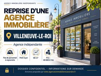 A saisir agence immobilière à Villeneuve-le-Roi