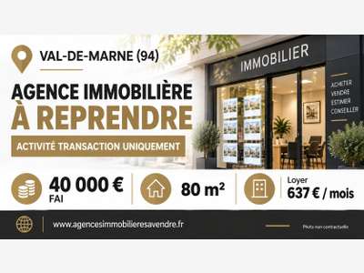 A saisir agence immobilière à Villeneuve-le-Roi