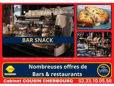 Vente Bar - Brasserie - Tabac à Granville