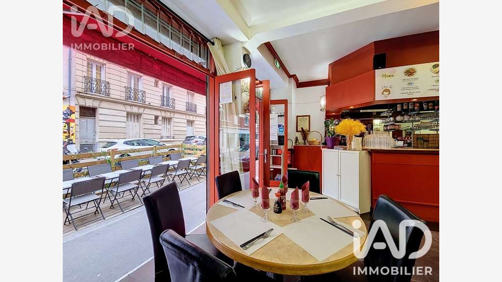 Vente bar brasserie restaurant à Paris 75013