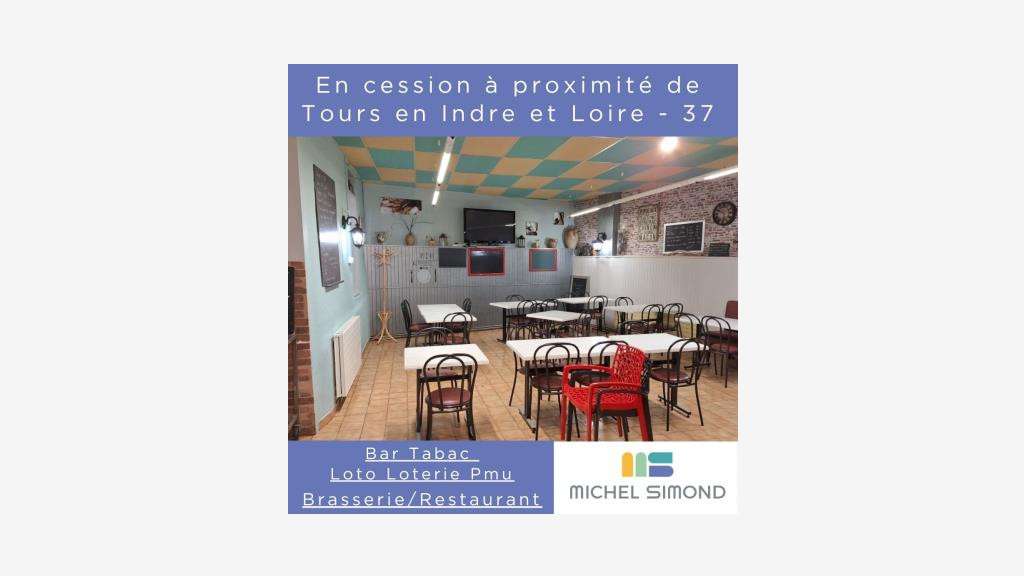 Vente bar tabac loto loterie PMU au Nord de Tours