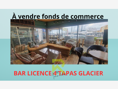 Vente bar licence 4 tapas glacier le Cap d'Agde