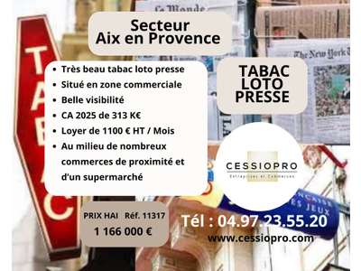 Vente Tabac - Presse - Loto à Aix-en-Provence