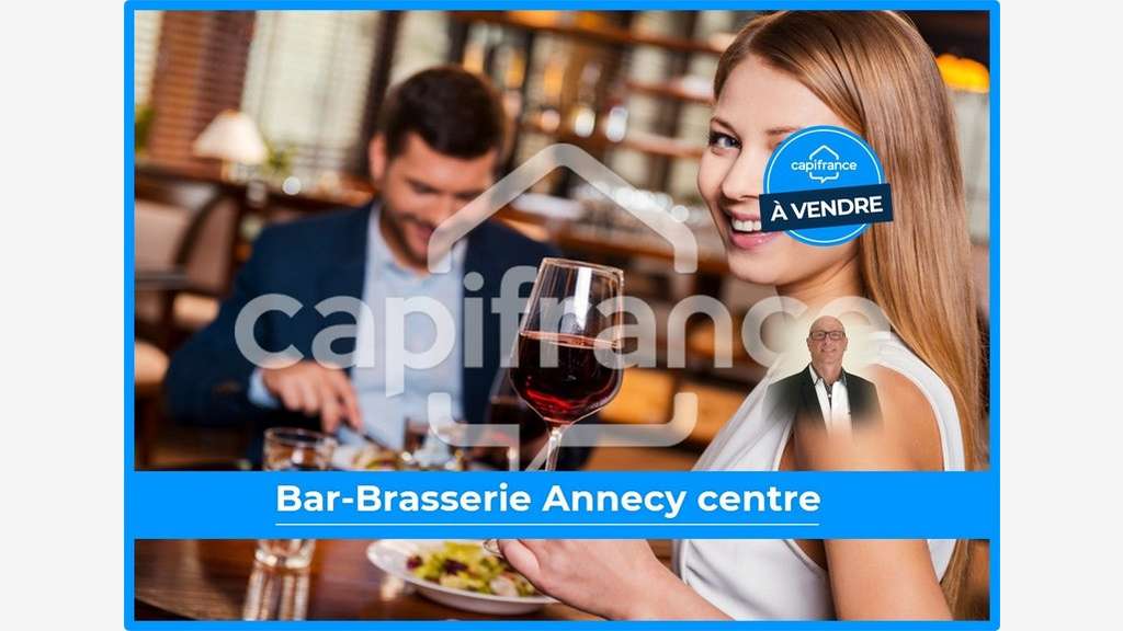 A vendre bar licence IV brasserie à Annecy centre