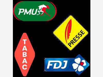 BAR TABAC LOTO PMU journaux
