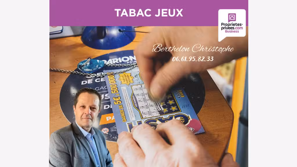Vente bar tabac jeux terrasse secteur Auxerre