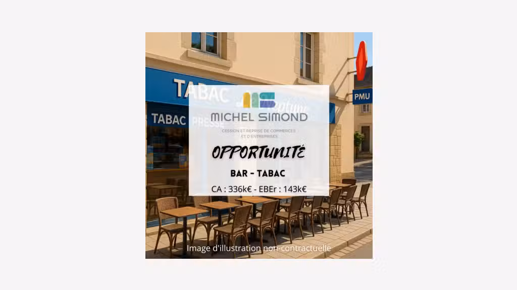 Bar tabac presse FDJ PMU ville en bord de mer 56