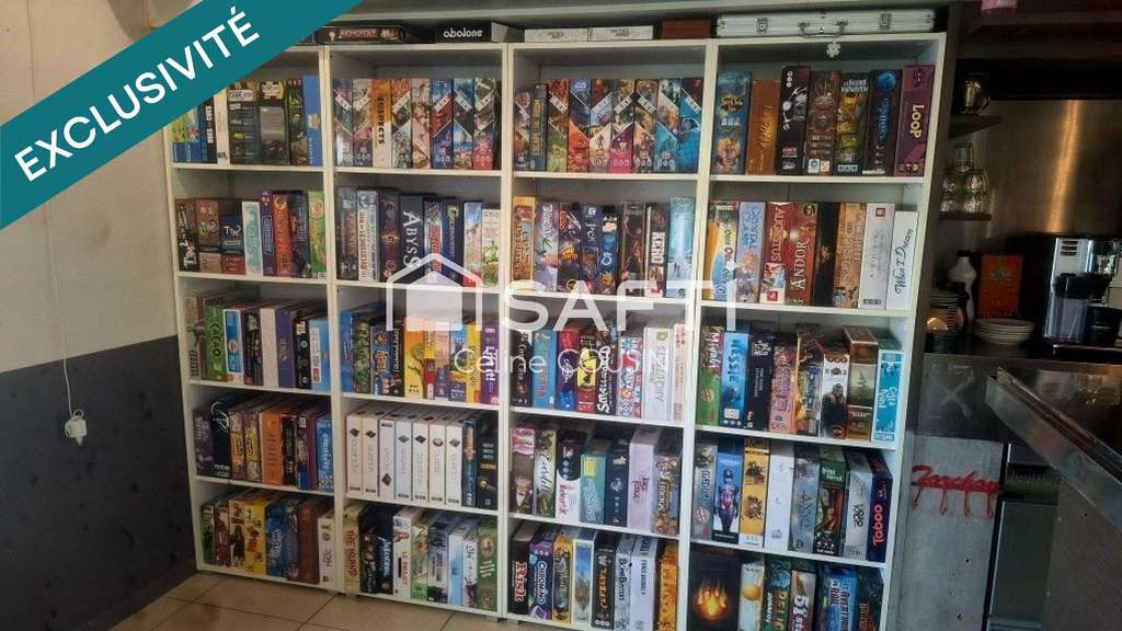 AV bar à jeux et petite restauration rapide - 90