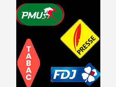 Bar tabac loto pmu journaux