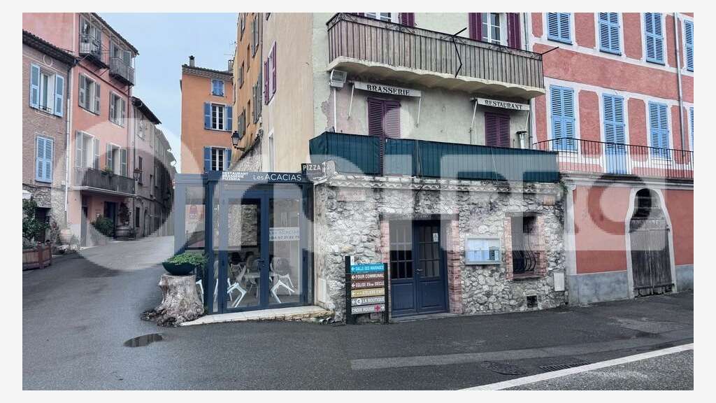 Cède charmant restaurant 120m² empl strat à Biot
