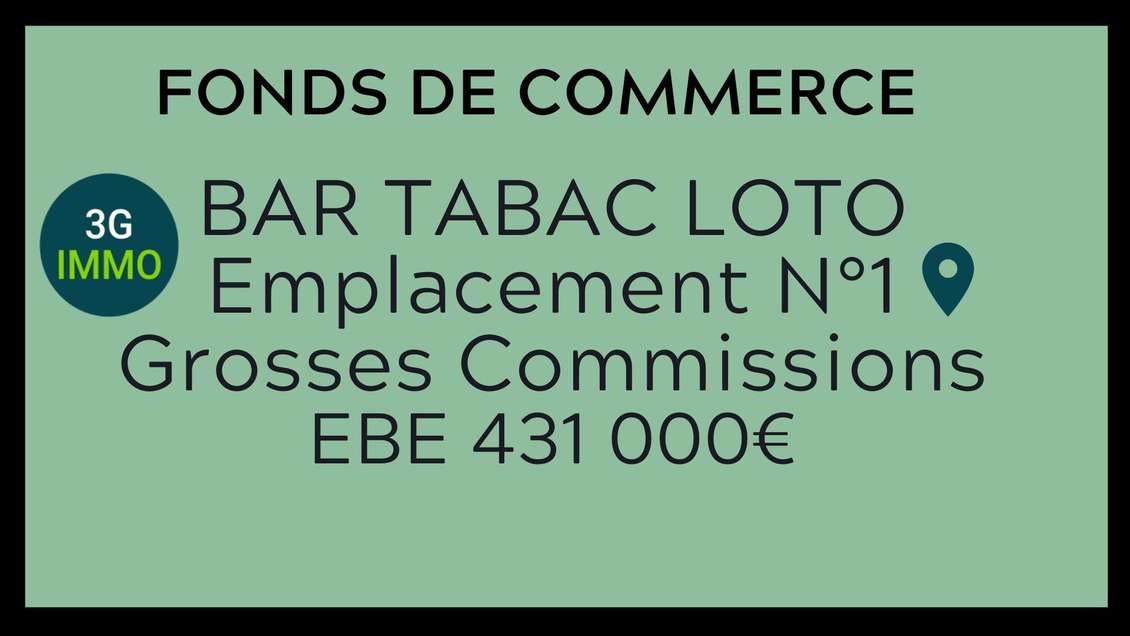 Vente bar tabac loto empl N°1 à Bordeaux