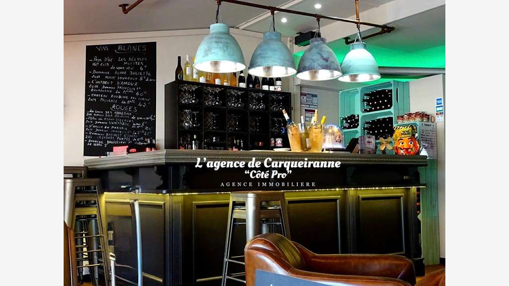 Vente bar à vin & cocktails à Bormes les Mimosas