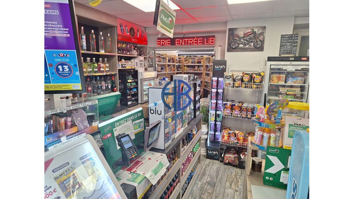 Vente fonds de commerce tabac FDJ PMU à Brézins