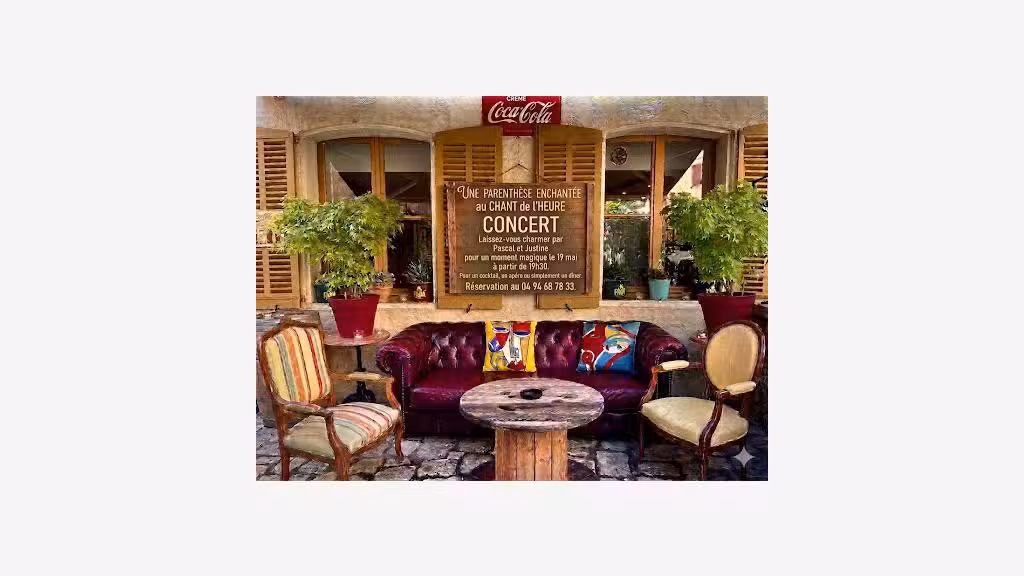 Vente bar brasserie licence IV à Callian village