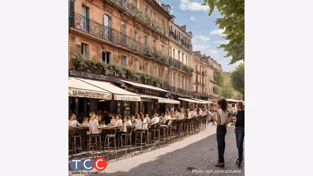 A vendre brasserie grande terrasse sur Carcassonne