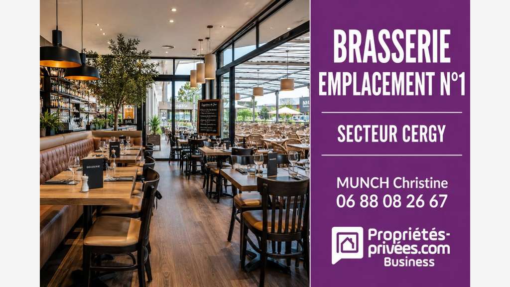 Vente bar brasserie emplacement N°1 à Cergy