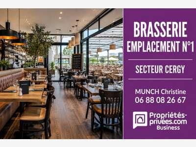 Vente bar brasserie emplacement N°1 à Cergy