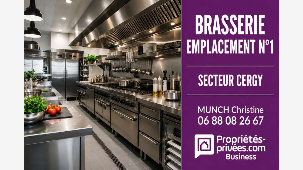 Vente bar brasserie emplacement N°1 à Cergy