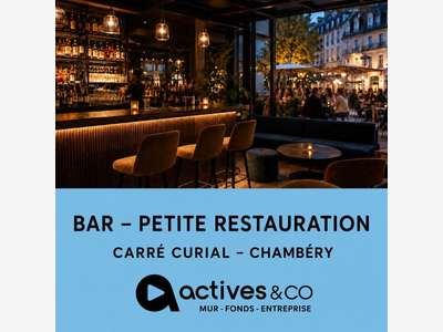 BAR A VENDRE A CHAMBERY CARRE CURRIAL