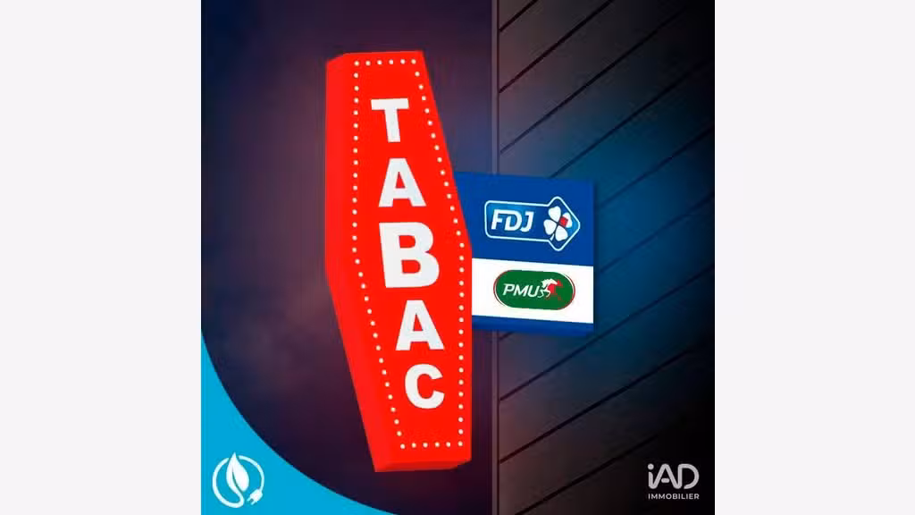 Vente bar tabac terrasse logement Château-Thierry