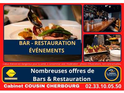 Vente Bar - Brasserie - Tabac à Cherbourg-en-Cotentin