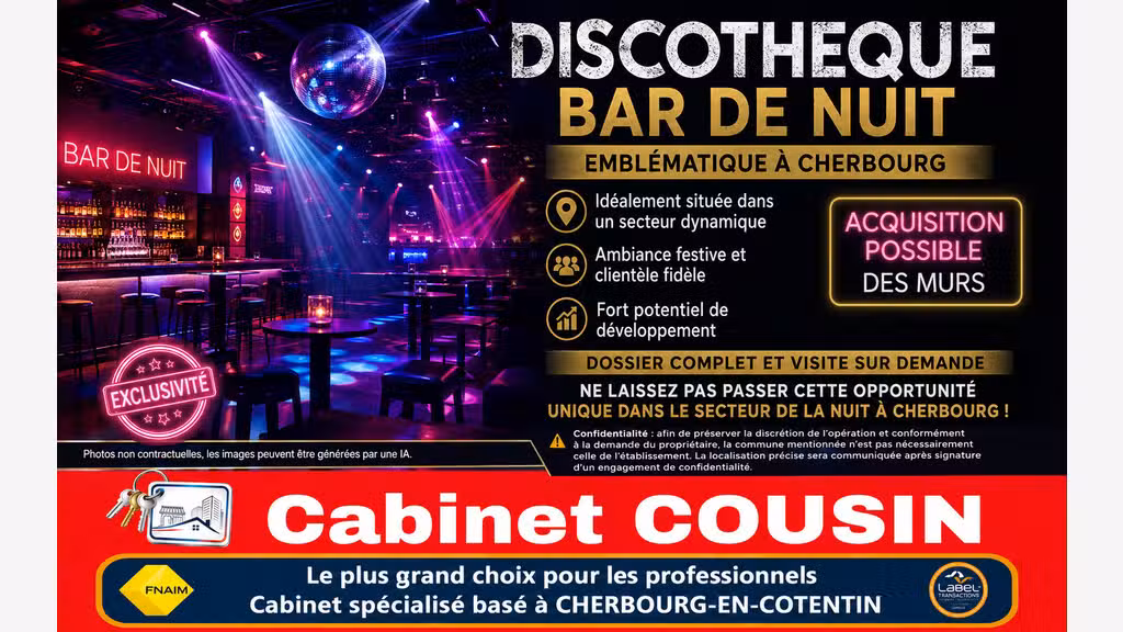 AV bar de nuit discoteque emblématique à Cherbourg
