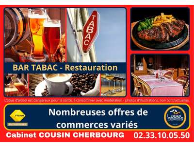 Vente Bar - Brasserie - Tabac à Querqueville