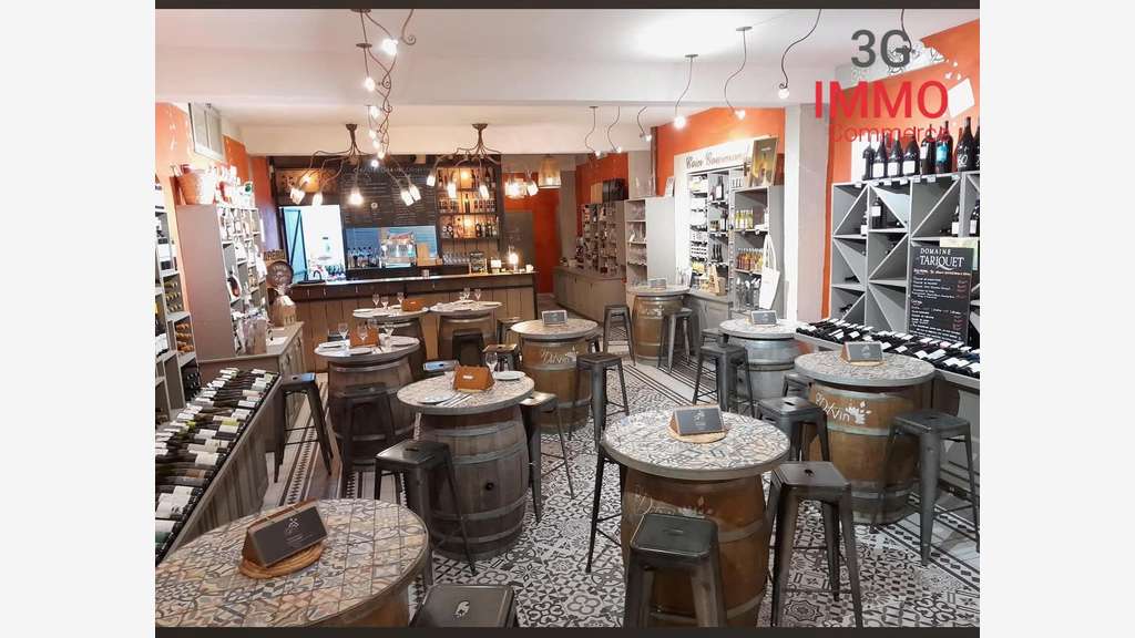 Vente bar à vin épicerie fine à Clermont-l'Hérault