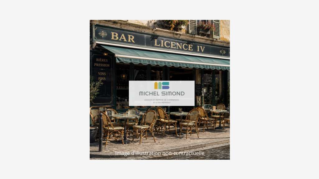 AV bar licence IV terrasses station balnéaire 22