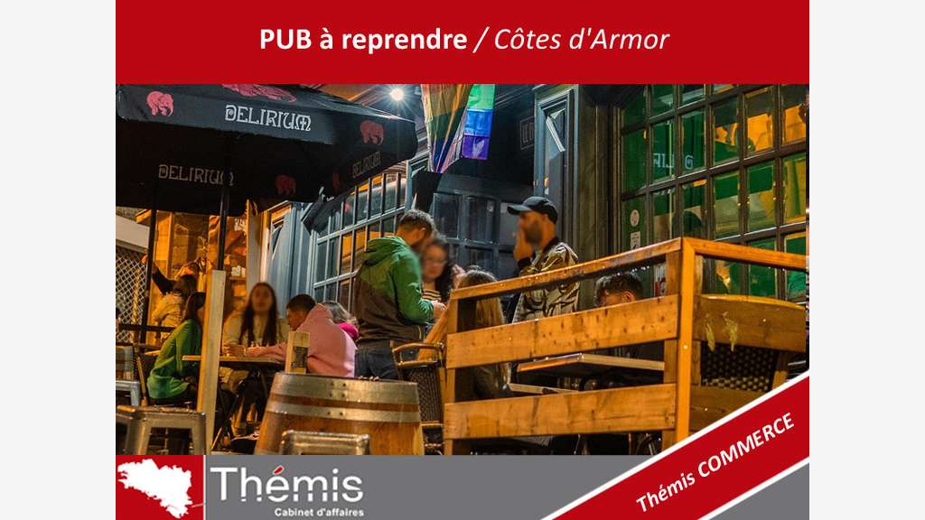 Cession bar pub 120m² centre-ville Le Chapelier