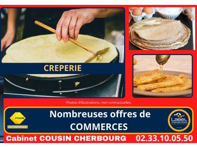 Vente Crêperie - Pizzeria à Coutances