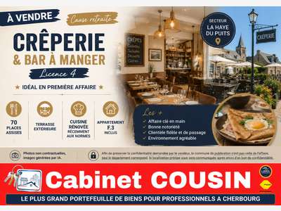 Vente restaurant crêperie secteur La Haye du Puits