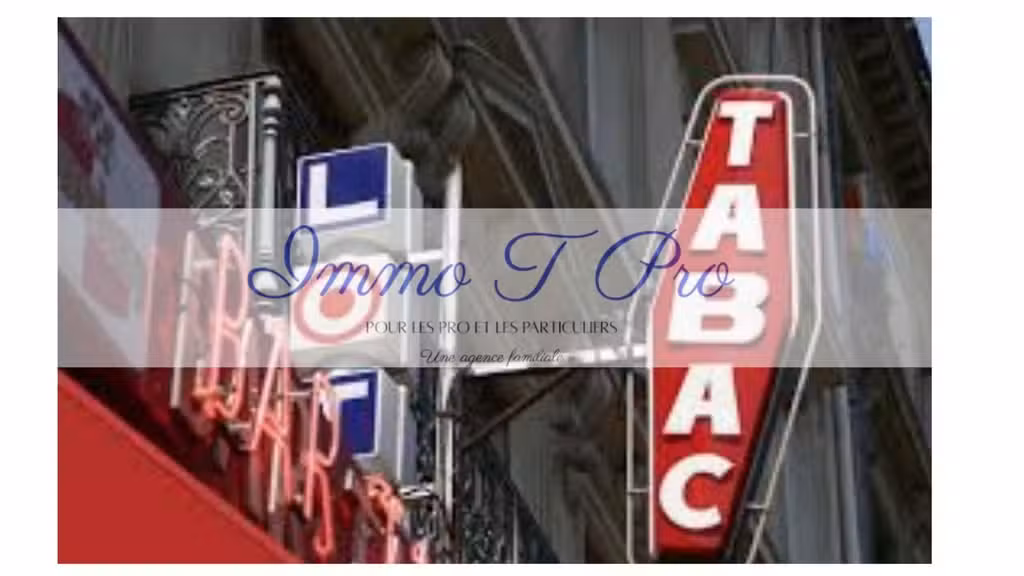 Vente beau bar tabac FDJ PMU en périphérie Dieppe