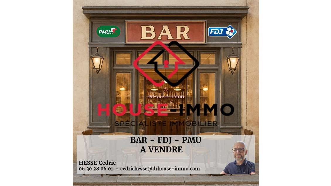 Vente bar PMU FDJ de 100m² à Doué la Fontaine