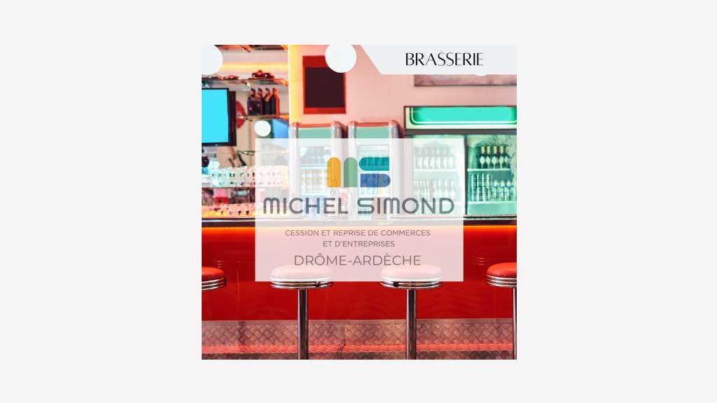 Vente brasserie emblématique de la ville en Drôme