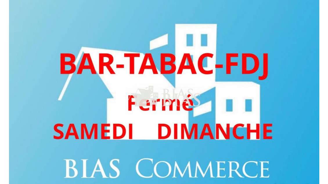 FDC Tabac bar à vendre emplacement N°1 dept Eure