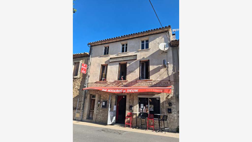 Vente bar restaurant Lic IV à Fabrezan empl N°1