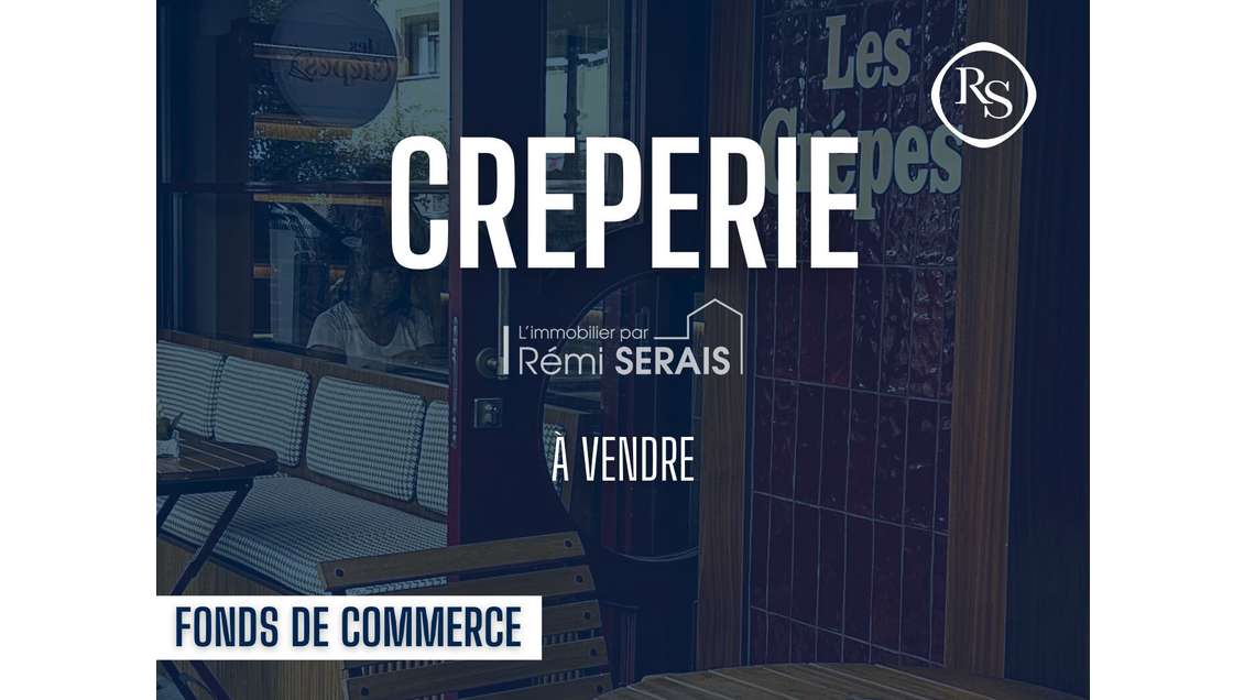 A vendre crêperie pure en centre ville de Flers