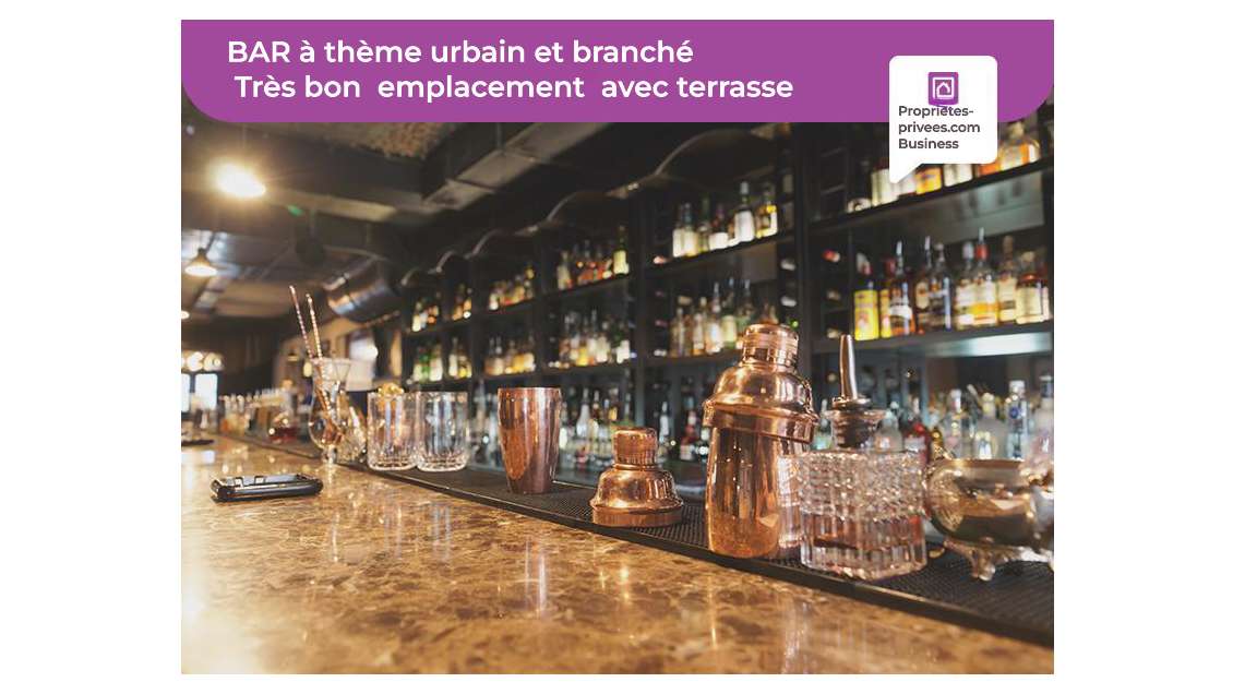 Vente bar tapas & bières afterwork à Grenoble