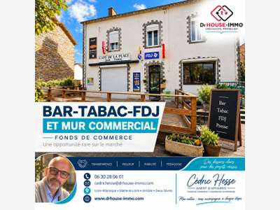 À VENDRE - BAR-TABAC-FDJ & MURS COMMERCIAUX