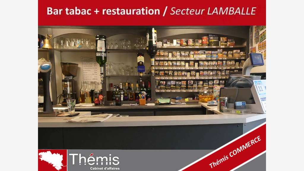 AV bar tabac petite restauration secteur Lamballe