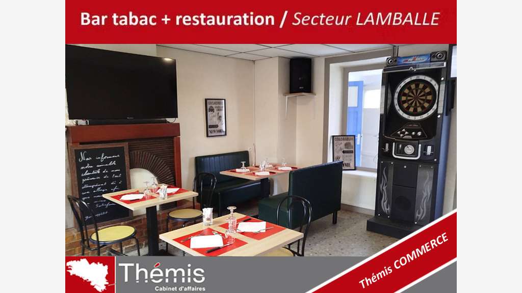 AV bar tabac petite restauration secteur Lamballe