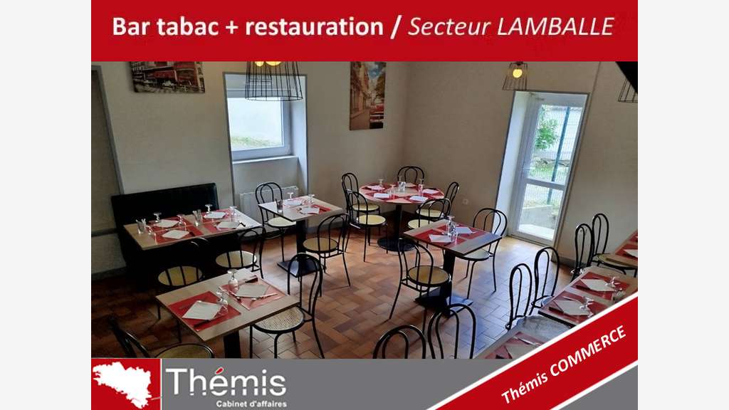 AV bar tabac petite restauration secteur Lamballe