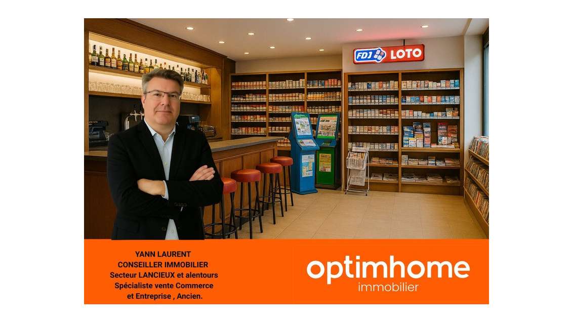 Bar tabac loto PMU à vendre centre ville Lamballe